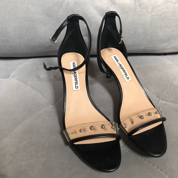 Karl Lagerfeld Shoes - Black Karl Laherfeld Heels